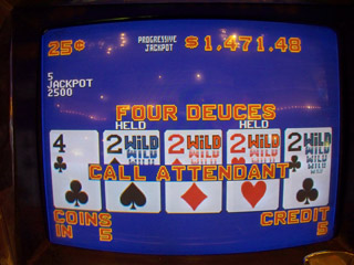 $625 for a set of Deuces on a Loose Deuces quarter machine!!!