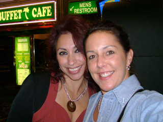 Maria and Lisa having fun