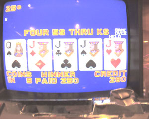 One of lots of face card quads on SDB